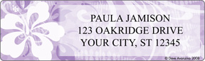 Island Tropics Address Labels