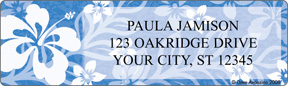 Island Tropics Address Labels