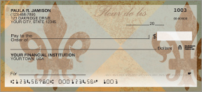 Fleur de Lis Checks