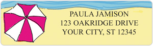 Fun In The Sun Address Labels
