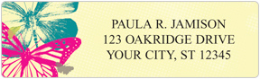 Gossamer Wings Address Labels