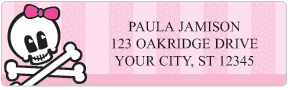 Skulls Address Labels