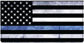 Support Our Police Checkbook Cover