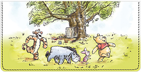 Winnie the Pooh & Friends Checkbook Cover