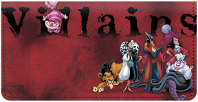 Disney Villains Checkbook Cover