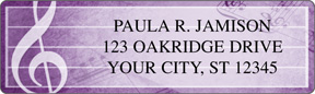 Melody Address Labels