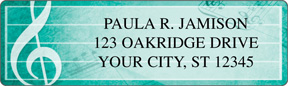 Melody Address Labels