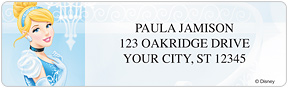 Disney Princess Address Labels