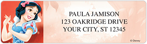 Disney Princess Address Labels