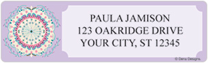 Positively Purple Address Labels