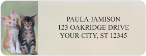 Purrfect Address Labels