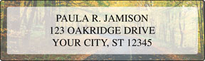 Road Trip Address Labels