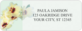 Soft Petals Address Labels
