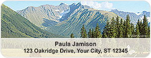 Beautiful America Address Labels