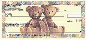 Old Time Teddy Checks
