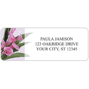 Soft Petals Address Labels